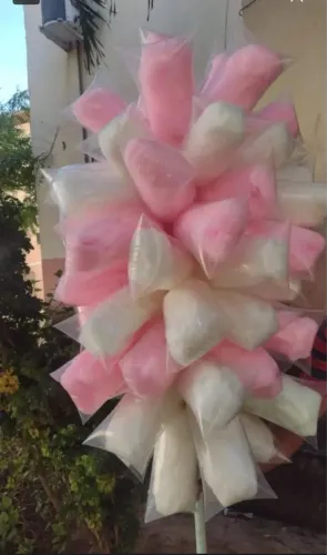 Algodão doce para festa