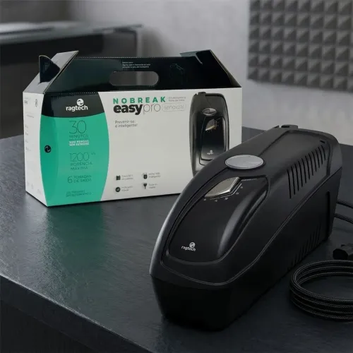 Nobreak Ragtech 1200VA Easy Pro Senoidal Trivolt