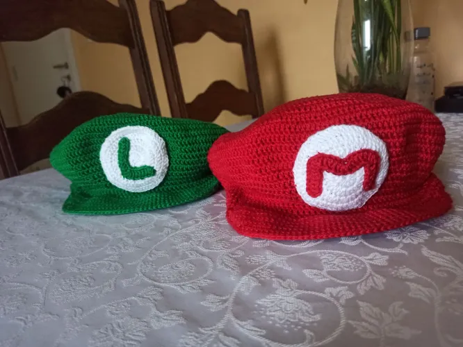 Boina do Mario ou Luigi 