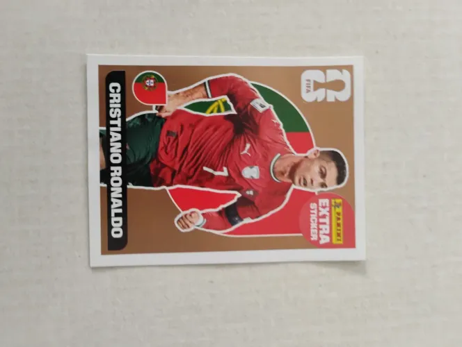 Figurinha Cristiano Ronaldo-Bronze