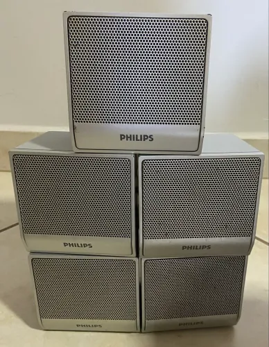 Caixas som Home Phlips receiver reciver