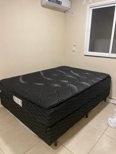 Cama Umaflex New Itália Black ? Casal