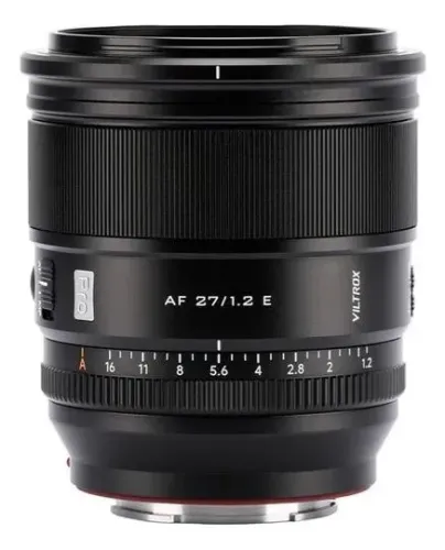 Lente Viltrox 27mm F/1.2 Pro - Tipo De Montagem E-mount para Sony APS-C |**Nova LACRADA**
