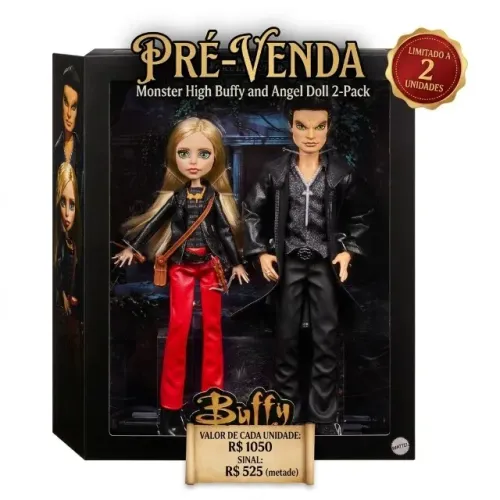 Monster High Buffy and Angel Doll 2-Pack pré venda