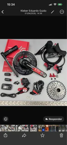 Grupo force sram 1x12 com potência