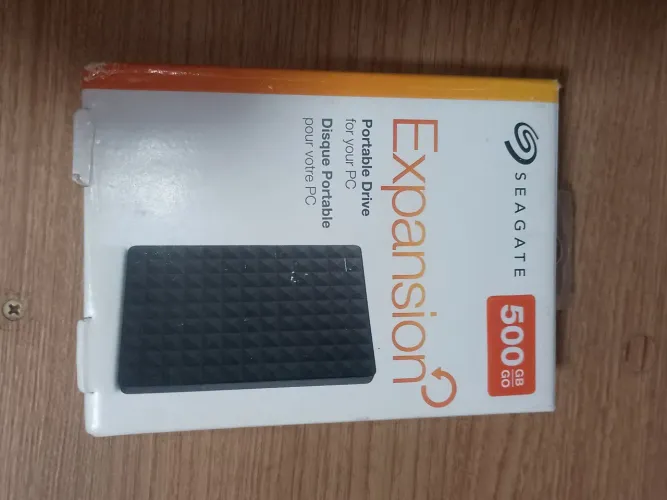 HD Externo Portátil Seagate Expansion 500GB USB 3.0 - Novo / Sem Uso