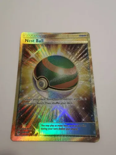 Carta Pokemón Nest Ball 158/149