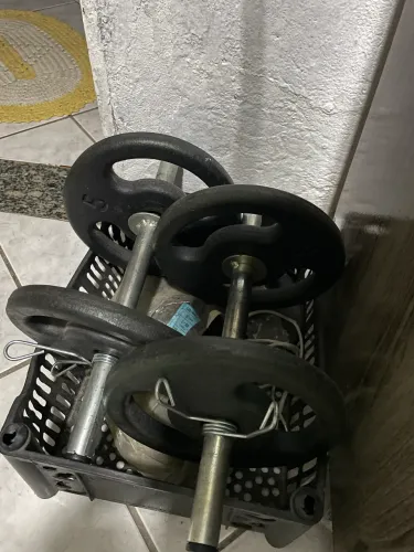 30kg de anilhas bom estado