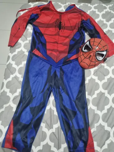 Fantasia homem aranha 6 anos