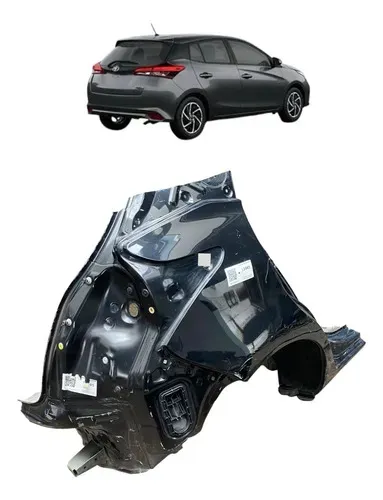 Retalho Lateral Direita Toyota Yaris Hatch 2023 2024 2025  Preto