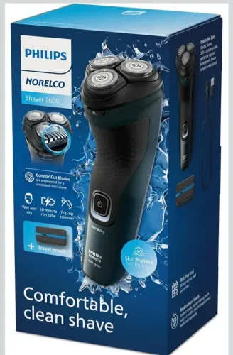 Barbeador Elétrico Recarregável Philips Norelco Shaver 2600