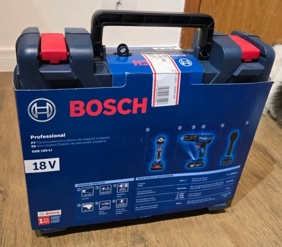 Furadeira e parafusadeira Bosch 18V GSB185LI-1B