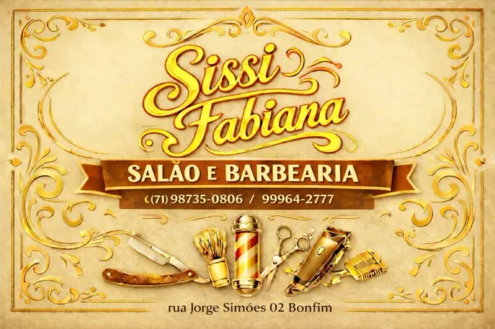 Salão e barbearia