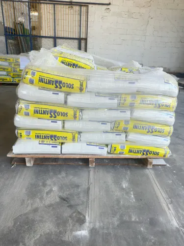 Argamassa AC3 Branca 20 kg Solossantini Para Porcelanato e Pedra Clara