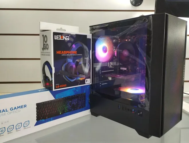Computador Gamer AMD A8 9600 + GTX 750 TI / SSD + HD / 12x No Crédito  / Loja Física