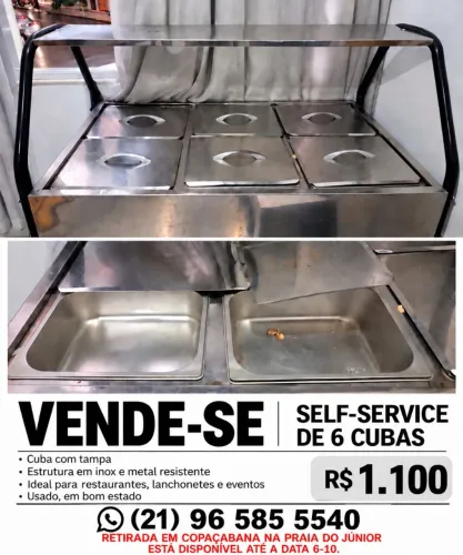 Selvservice 7 cubas