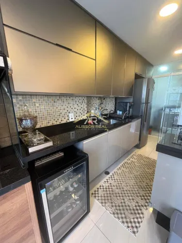 Apartamento 63 m² - 2 dormitórios (1 suíte) e 1 vaga - Piscine Home Resort