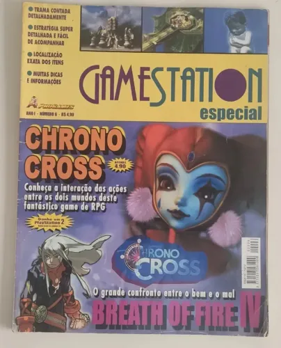 Revista Gamestation Chrono Cross e Breath Of Fire IV
