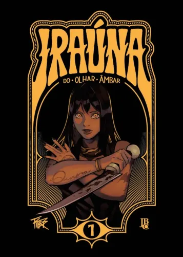 História em Quadrinhos (HQ) Iraúna do Olhar Âmbar - Vol. 01 (Novo - Lacrado) Gabriel Pieri