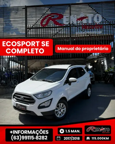 Ford Ecosport SE 1.5 12V Flex 5P Mec. 2018