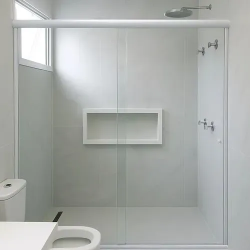 Box de vidro blindex pra banheiro de 1,70 completo NÃO ENTREGO 