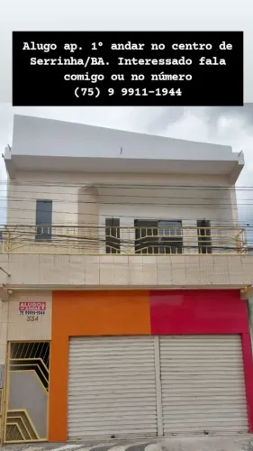 Alugo apartamento 1 andar no Centro