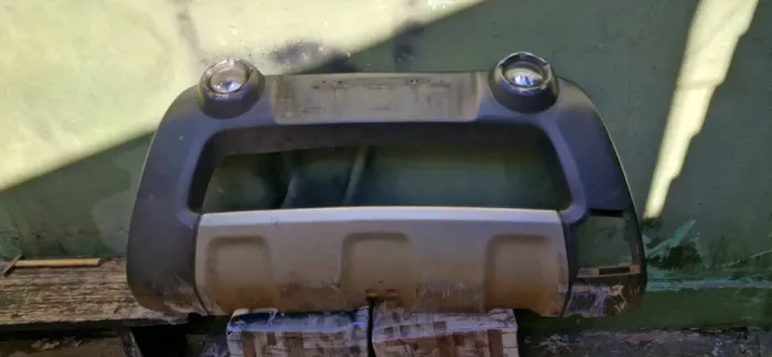Overbumper Renault Duster 11/14 Preto C/ Prata