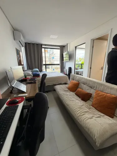 Flat á Venda 32m² Varanda Vista Mar 1 Quarto Beira Mar Jardim Oceania/João Pessoa