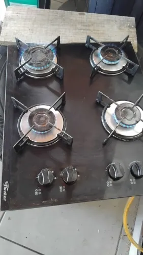 Vendo fogão cooktop fischer 4 bocas funcionando 