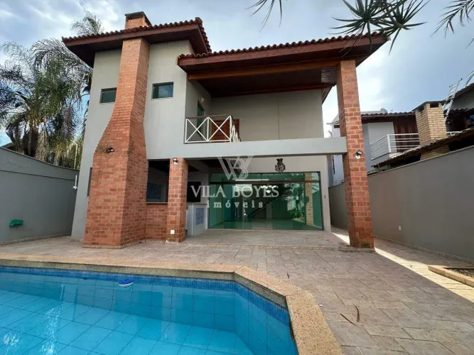 LINDA CASA DE ALTO PADRÃO À VENDA NO CONDOMÍNIO TERRAS DE PIRACICABA II - PIRACICABA/SP