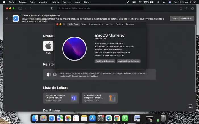 MACBOOK PRO 13? - SSD 240 GB + 8 GB RAM