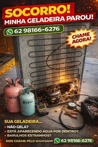 Conserto de Geladeira e Freezer - WhatsApp *