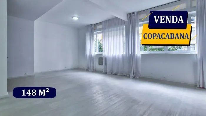 COPACABANA RUA 5 DE JULHO 148M² PLANTA ORIGINAL 5 QUARTOS 1 POR ANDAR 3 BANHEIROS VAGA POR