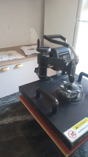 Prensa térmica sublimação 38x38