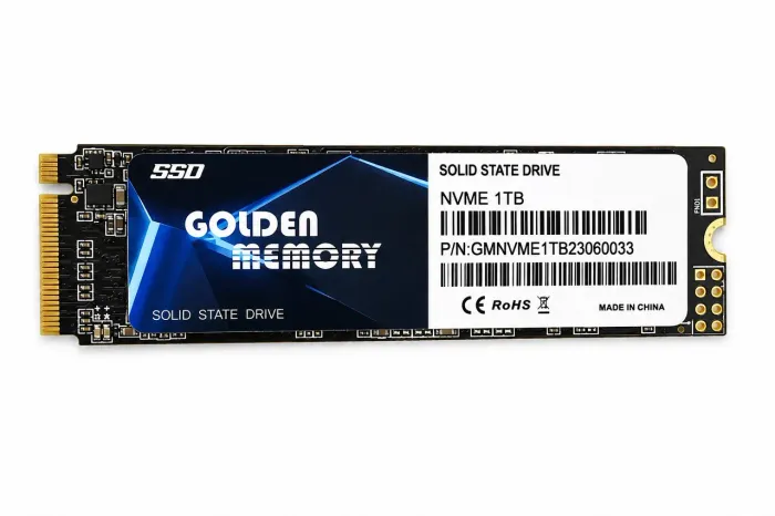 SSD NVMe Golden Memory 1TB M.2 2280 - Alta Velocidade