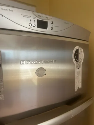 Freezer Brastemp flex frost free vertical