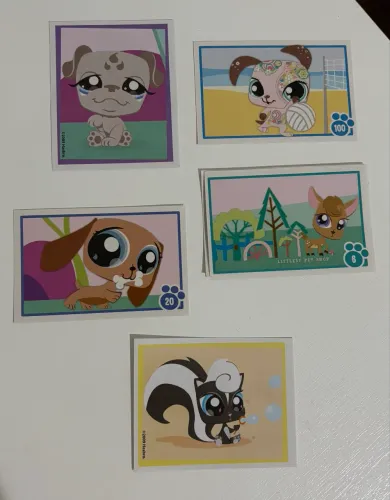 Littlest pet shop figurinhas