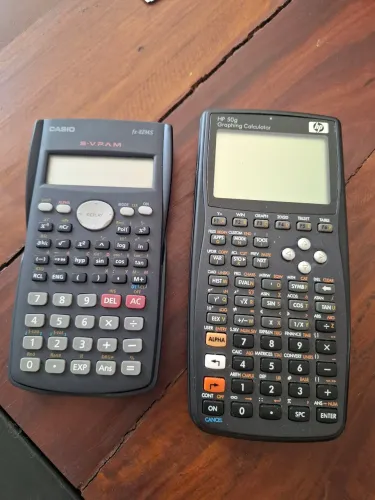 Calculadoras engenharia - casio e hp