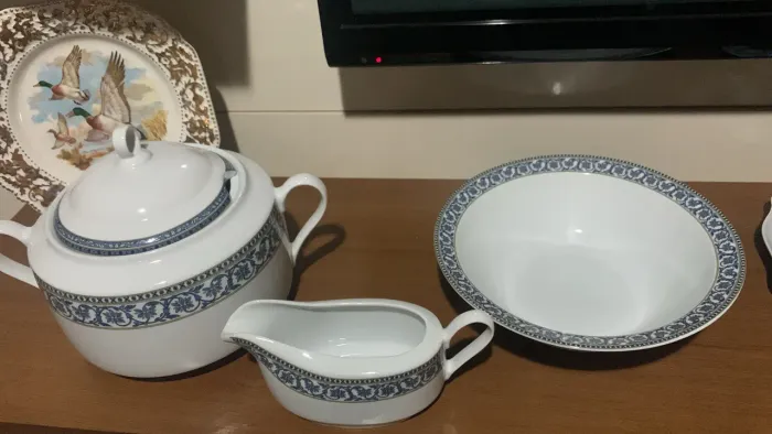 Jogo para reposição em porcelana