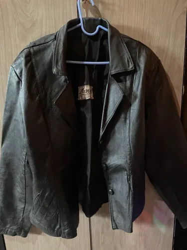 Jaqueta de couro