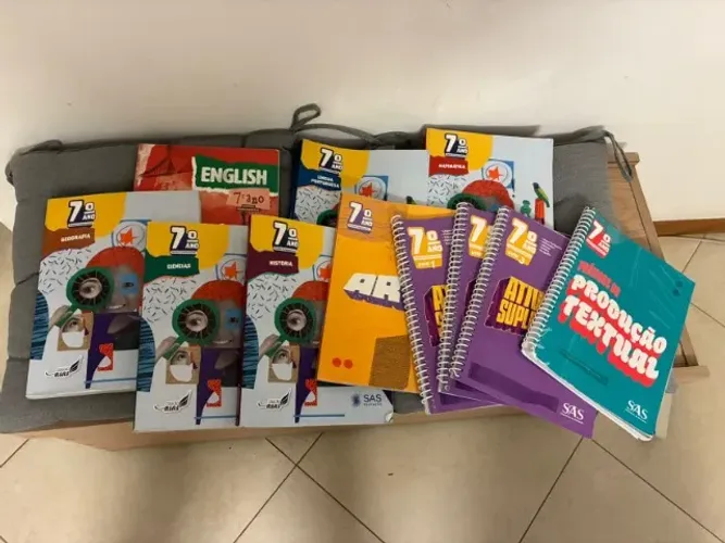 Livros SAS 7 ano