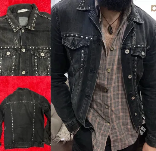 Jaqueta Zara destroyed (modelo raro)