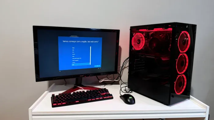 PC Gamer Ryzen 5 + GTX 1660 Super + Monitor 144Hz