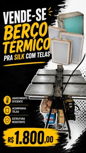 Berço de silk completo