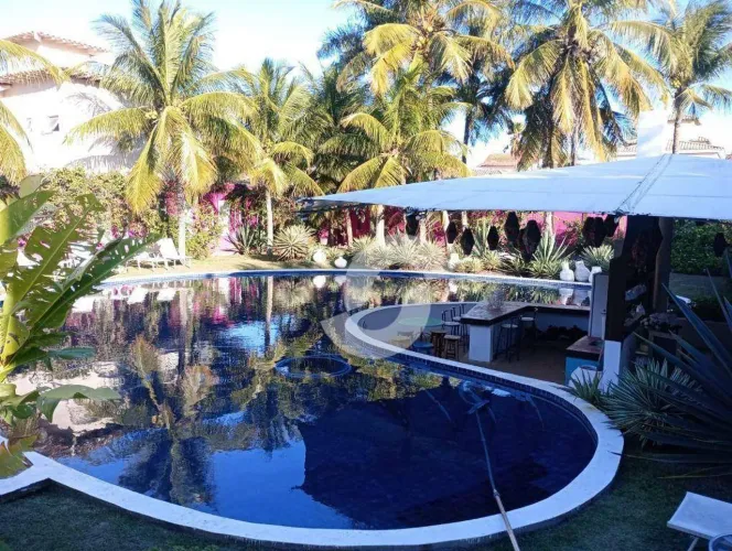 Pousada com 14 dormitórios à venda, 80m da praia. 800 m² por R$ 4.200.000 - Geribá - Armaç