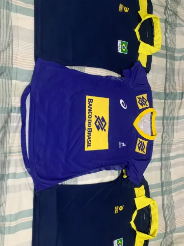 Kit camisetas oficiais seleção brasileira de vôlei