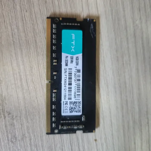 Memória DDR4 16 GB Notebook