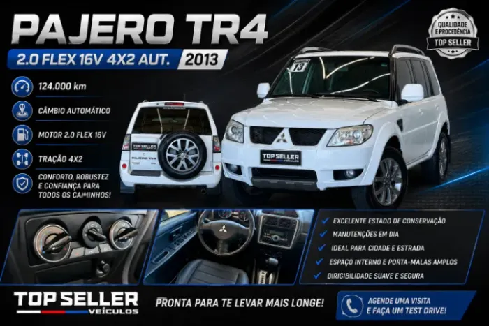 Mitsubishi Pajero TR4 2.0 Flex 16V 4X2 Aut. 2013