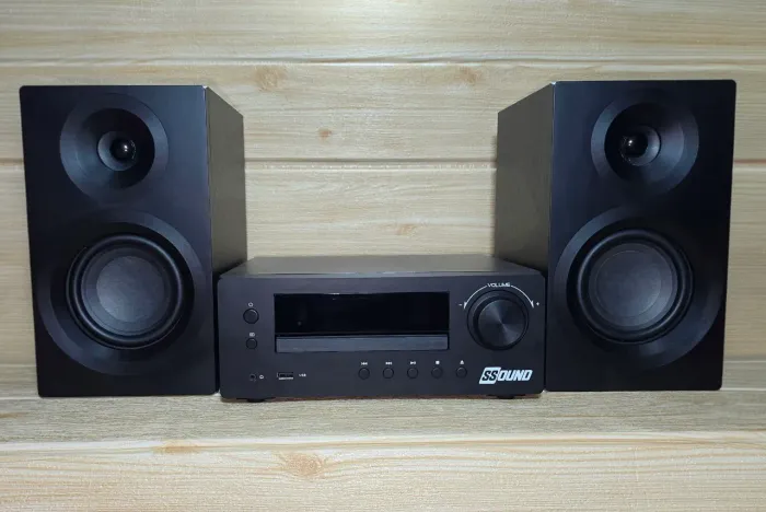 Mini System SS-002 SSOUND 330W CD/MP3 Bluetooth Rádio - Bivolt