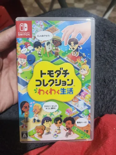 TOMODACHI LIFE LIVING THE DREAM CAPA JAPONESA NINTENDO SWITCH MÍDIA FÍSICA